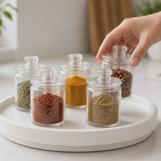 360° Rotating Kitchen Organizer - product video demonstration