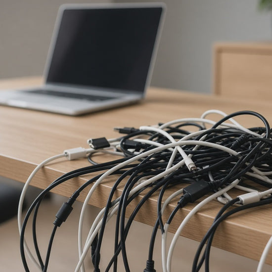 Desktop Cable Organizer Clips - product video demonstration