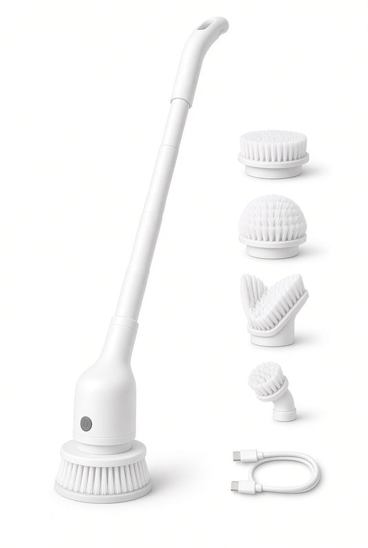 5-in-1 Electric Spin Scrubber - cordless cleaning brush